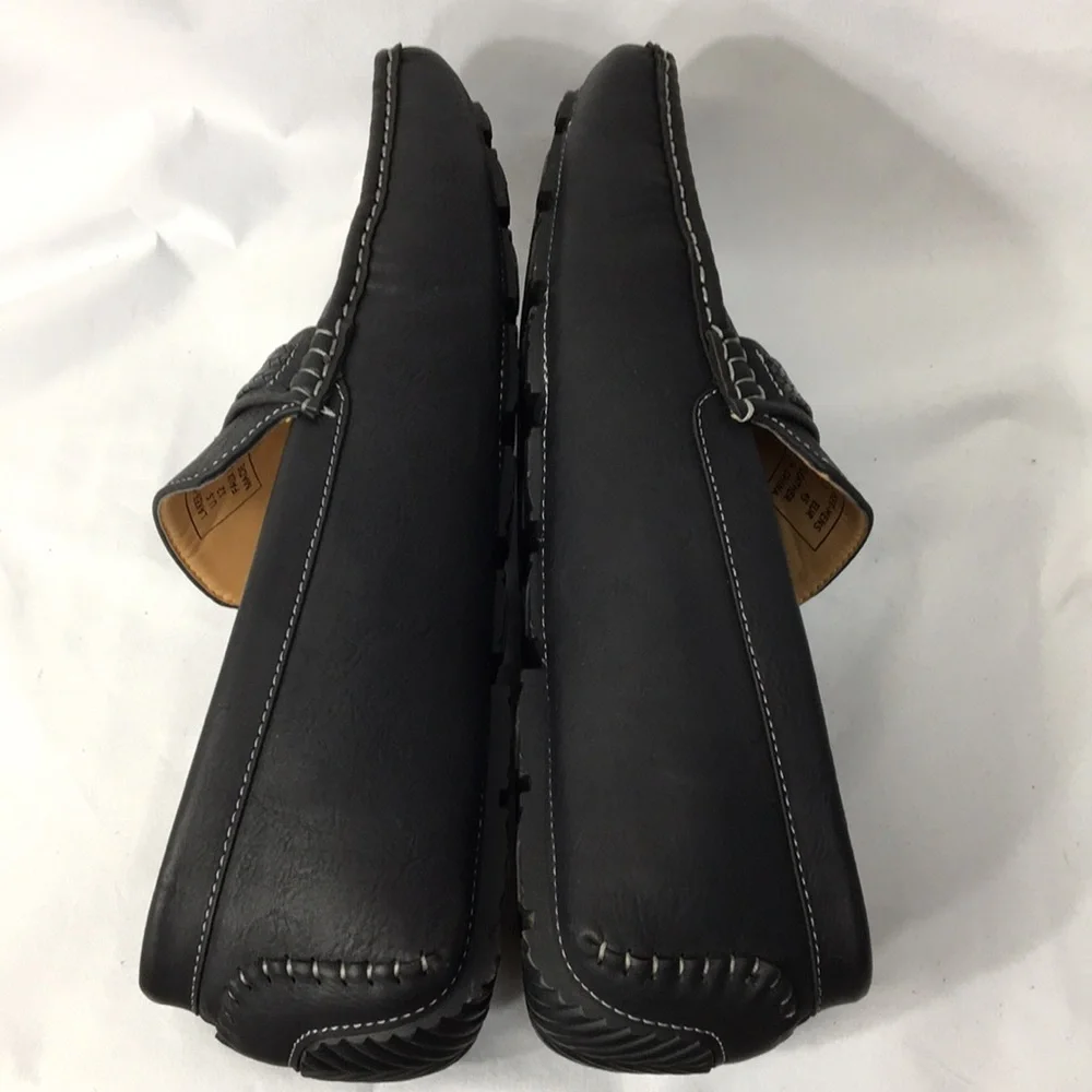 Rocawear Mens Black Ludlow Loafers Size 12 Like-NEW Condition